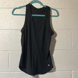 Black athletic tank tops
